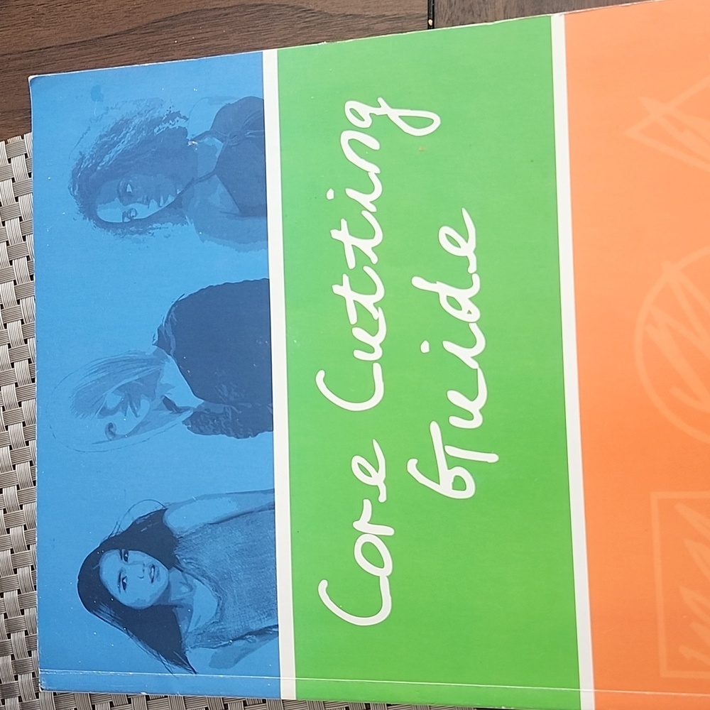 Paul mitchell the school Core cutting guide book.
